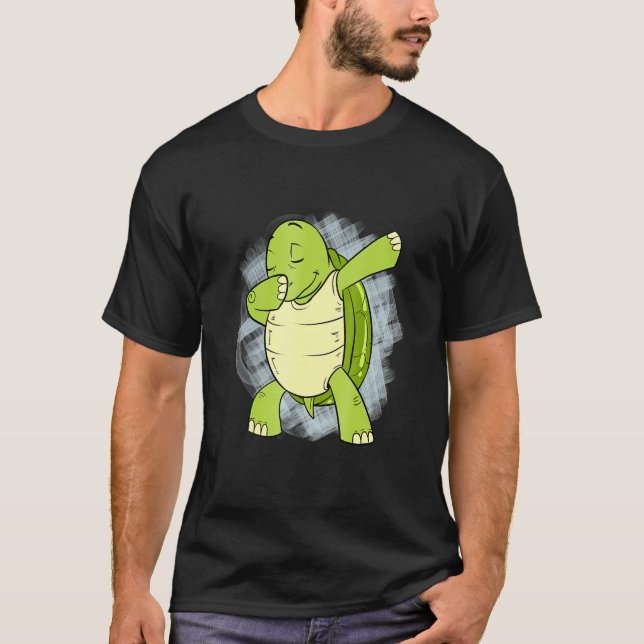 Sea Turtle Dance Move Tee Disco Party (Front)