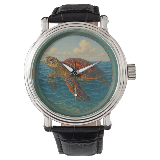 Sea Turtle eWatch Watch (Front)