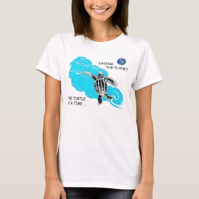 Sea Turtle First Journey T-Shirt (Front)