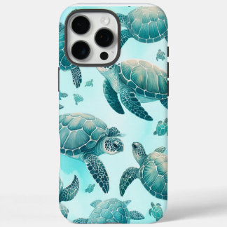 Sea Turtle Friends iPhone 16 Pro Max Case