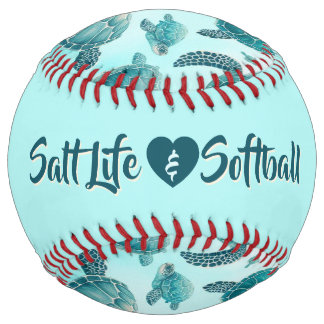 Sea Turtle Friends (personalize) Softball
