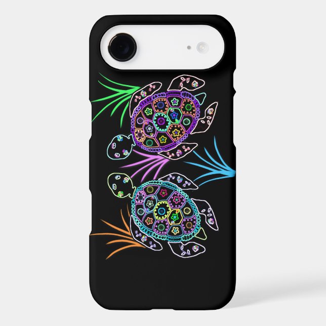Sea Turtle Glow Case-Mate iPhone Case (Back)
