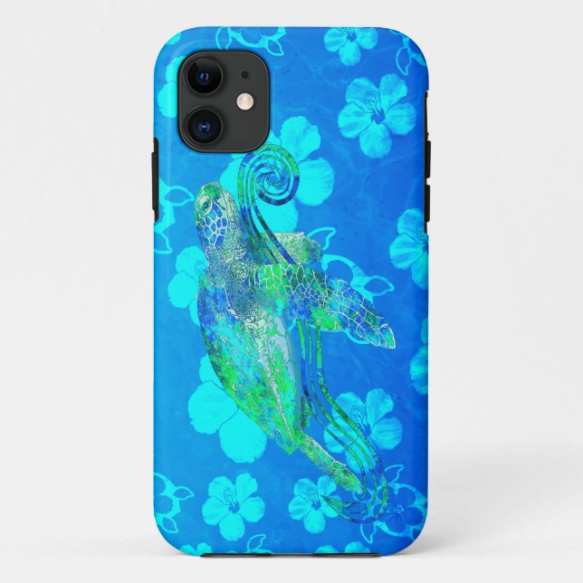 Sea Turtle Graphic Case-Mate iPhone Case (Back)