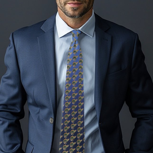 Sea Turtle Green Blue Tie (Creator Uploaded)