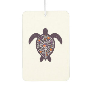 Sea Turtle Halloween Spider-web Pumpkin Ghost Hall Car Air Freshener