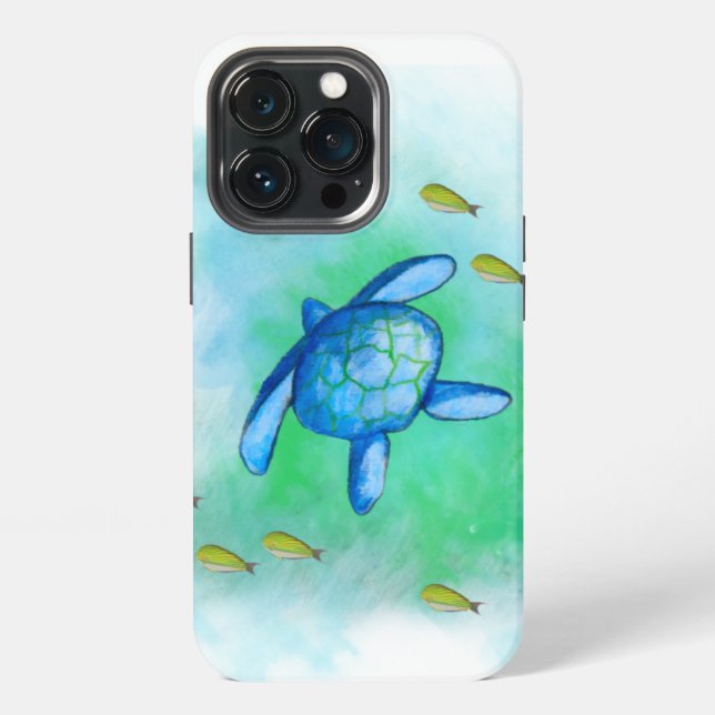 Sea Turtle  iPhone Case (Back)