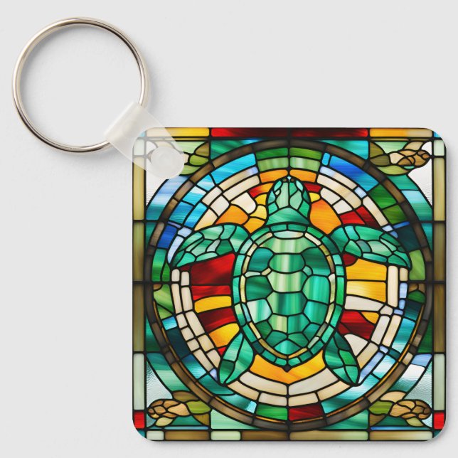 Sea Turtle Key Ring (Front)