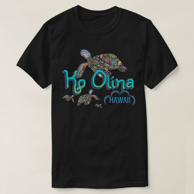 Sea Turtle  Ko Olina Hawaii  Hawaii Vacation  T-Shirt (Design Front)