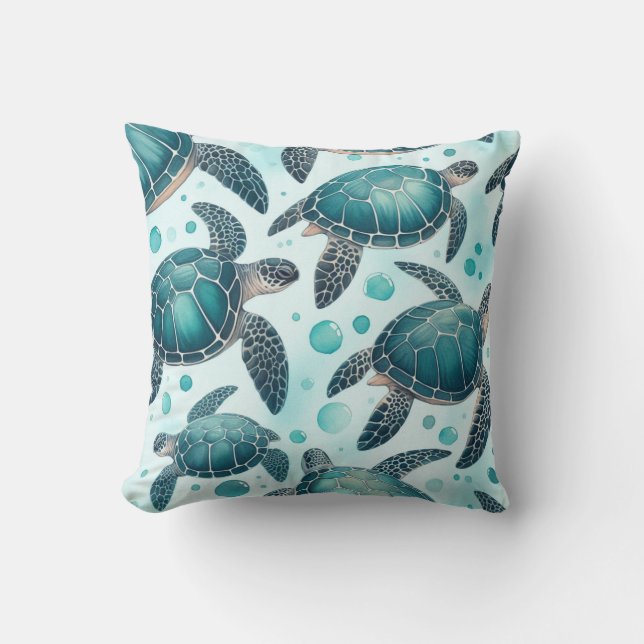 Sea Turtle Life Cushion (Front)