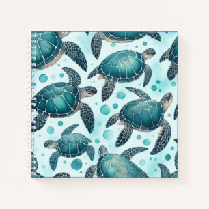 Sea Turtle Life Notebook