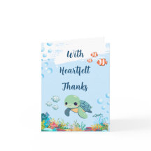 Sea Turtle Little Hatchling Baby Shower
