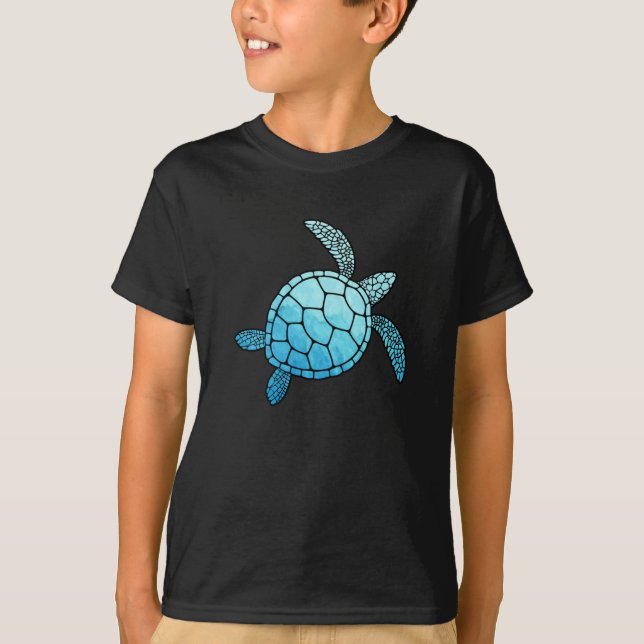 Sea Turtle Lover Animal Turtles Sealife Gift Idea T-Shirt (Front)