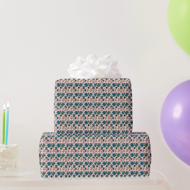 Sea Turtle Lover Gift, Cute Turtle Pattern, Marine Wrapping Paper (Party Gifts)