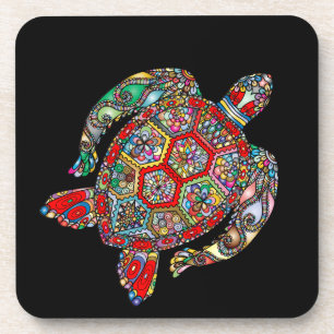 Sea Turtle Mosaic Coaster