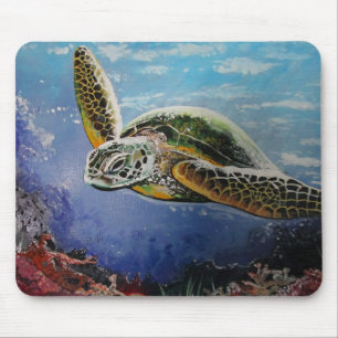 Sea Turtle Mouse Pad