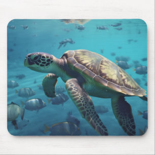 Sea Turtle Mouse Pad