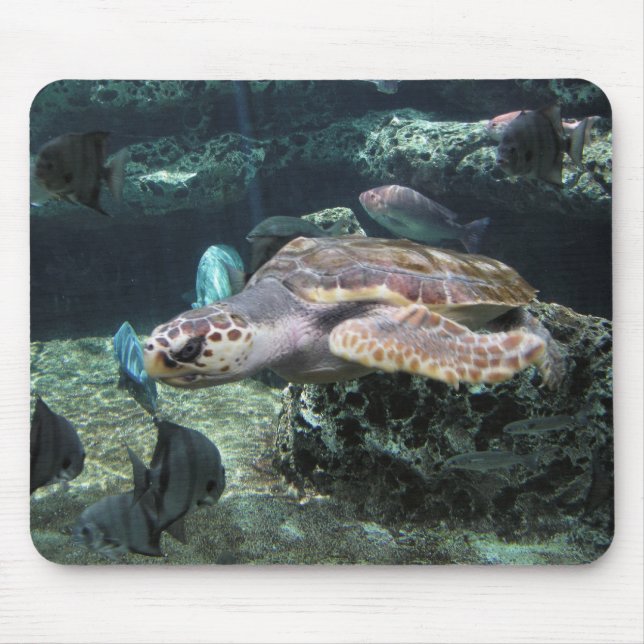 Sea Turtle Mouse Pad (Front)