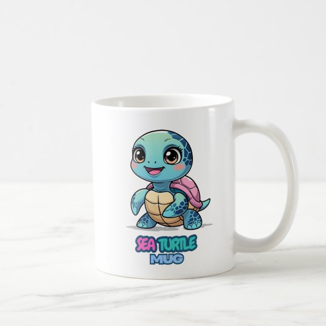Sea Turtle Mug (Right)
