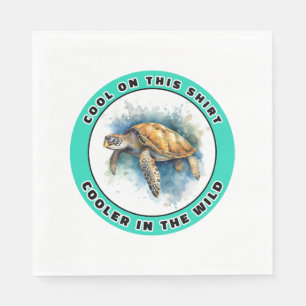 Sea Turtle Napkin