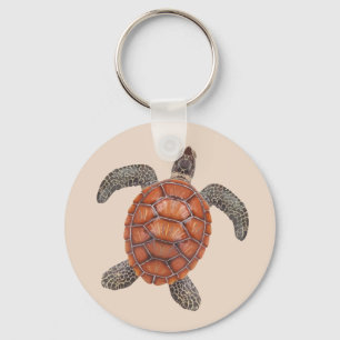 Sea Turtle Nature Theme Key Ring