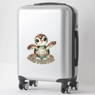 SEA TURTLE - NURSERY STICKER