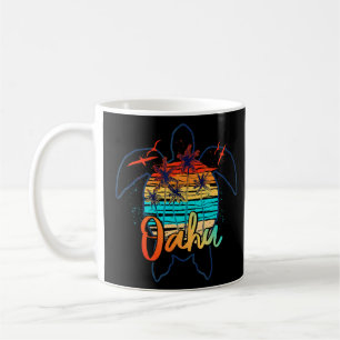 Sea Turtle Oahu Hawaii Hawaiian Island Beach Summe Coffee Mug