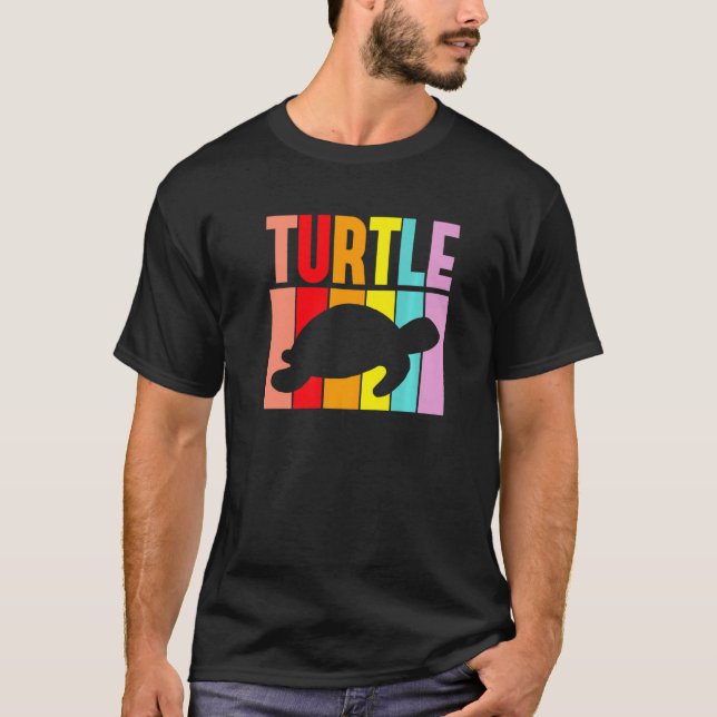Sea Turtle Ocean Life Aquatic Gift T-Shirt (Front)