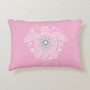 Sea Turtle of Light Decorative Cushion