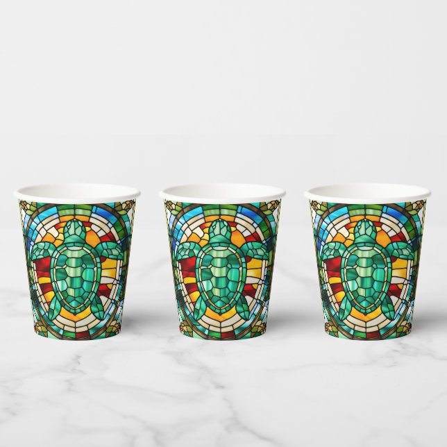 Sea Turtle Paper Cups (Multi)