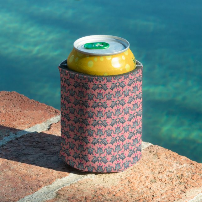 Sea Turtle Pattern Can Cooler (In Situ Pool)