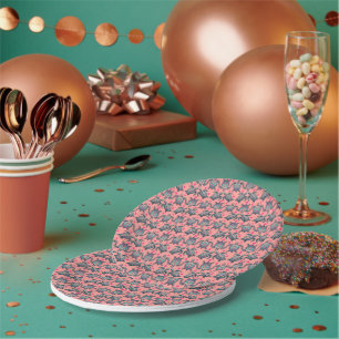 Sea Turtle Pattern Paper Plate