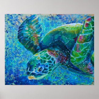 Sea Turtle Poster