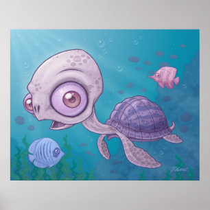 Sea Turtle Poster