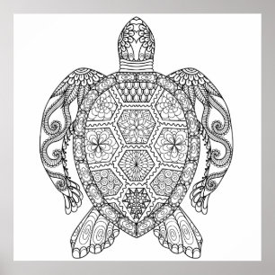 SEA TURTLE POSTER