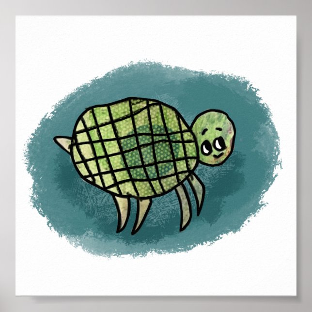 Sea Turtle Print (Front)