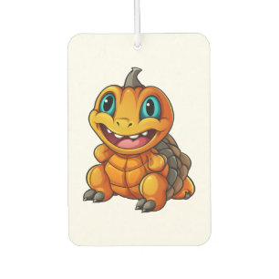 Sea Turtle Pumpkin Lazy Halloween Party Costume Car Air Freshener