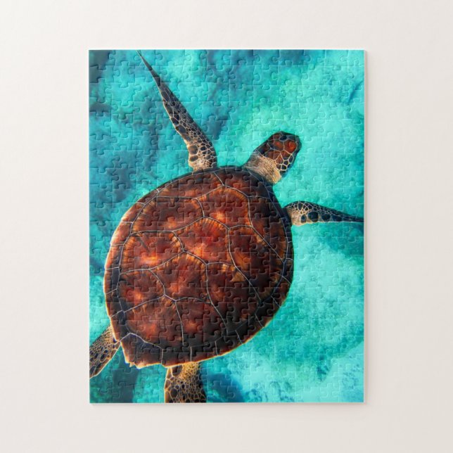 Sea Turtle Puzzle (Vertical)