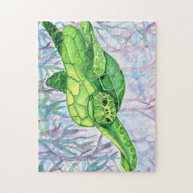 Sea Turtle Puzzle (Vertical)