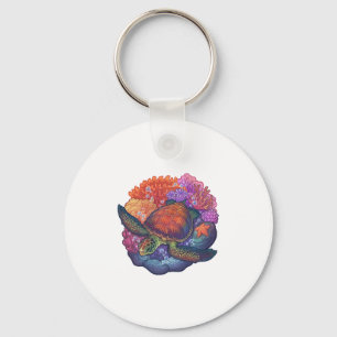 Sea Turtle Reef Key Ring