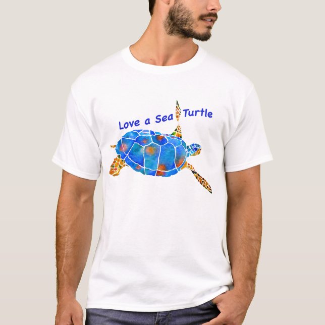 Sea Turtle Rescue Tee Shirt (Front)