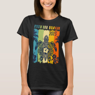 Sea Turtle Retro Myrtle Beach Carolina Family Vaca T-Shirt