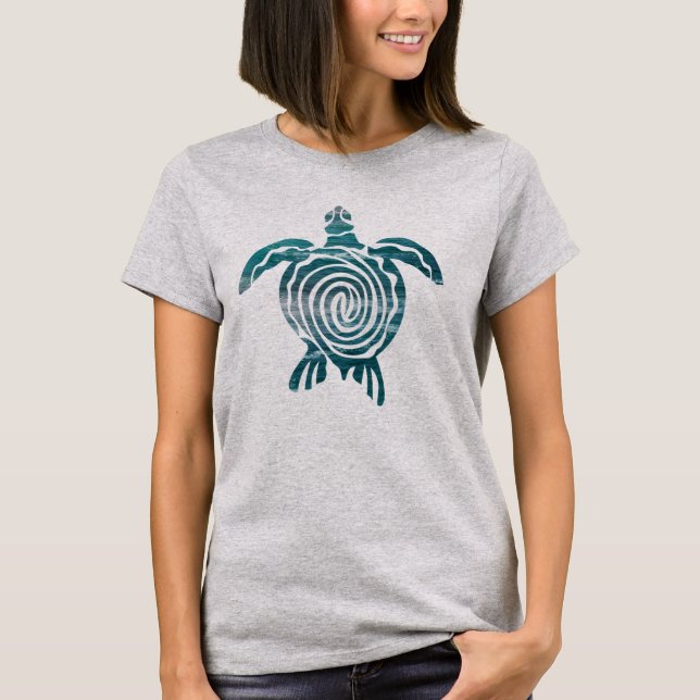 Sea Turtle Save The Turtle T-Shirt (Front)