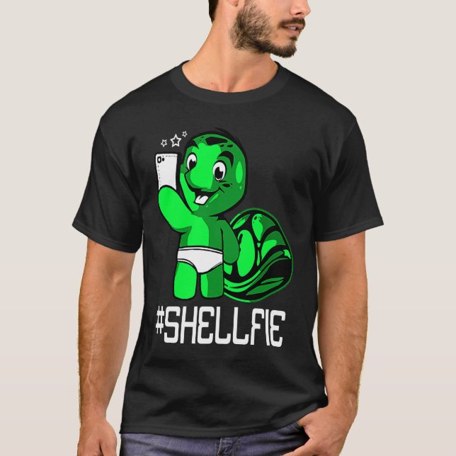 Sea Turtle Shellfie T-Shirt (Front)
