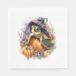 Sea Turtle Shirt Sea Halloween Napkin