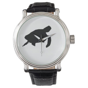 Sea Turtle Silhouette Watch