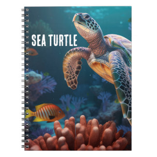 Sea Turtle Spiral Notebook