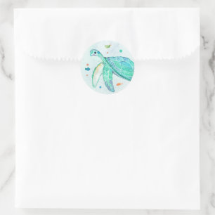 Sea Turtle Stickers   Sea Turtle Birthday Party