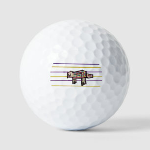 Sea turtle summer golf balls