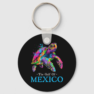 Sea Turtle The Gulf Of Mexico Forever El Golfo De Key Ring