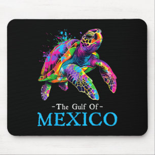 Sea Turtle The Gulf Of Mexico Forever El Golfo De Mouse Pad